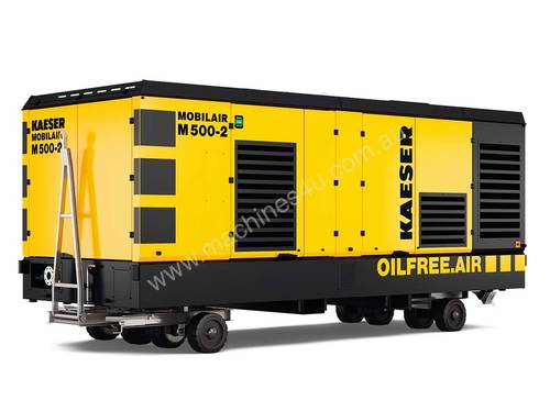 NEW - KAESER M500-2, 1500CFM OIL FREE DIESEL AIR COMPRESSOR