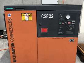 Champion CSF22 Screw Compressor With Refrigerated Air Dryer + Filtration 120 CFM - picture0' - Click to enlarge