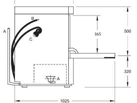 Eswood SW500 – Smartwash Under Bench Dishwasher - picture1' - Click to enlarge