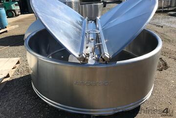 1,200ltr Stainless Steel Dimple Jacketed Tank