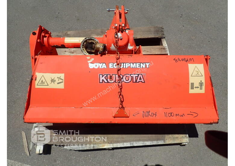 Used KUBOTA 3 POINT LINKAGE PTO ROTARY HOE TILLER Rotary Hoe in