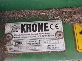 Krone AM 323 side mower - picture1' - Click to enlarge