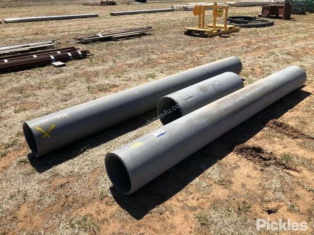 Used 3 x Heavy Wall PVC Pipe Metal Pipes in , Listed on Machines4u