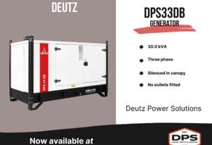 Deutz   DPS33 GENERATOR SET