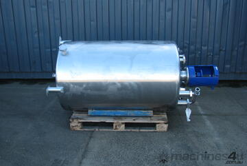 Stainless Steel Sanitary Mixer Mixing Tank Vessel - 350L