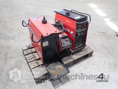 2 X BOC INDUSTRIAL MIG 320R WELDERS