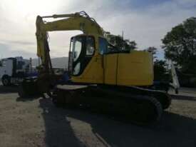 Sumitomo SH215X-2 Excavator with Indeco Breaker, Rock Bucket and Grab - picture1' - Click to enlarge