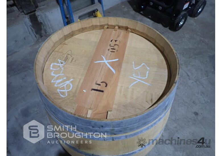 Used 1 X 225 LITRE FRENCH OAK WINE BARREL Food Storage in , Listed on