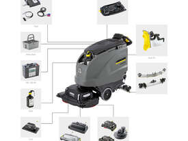 KARCHER WALK BEHIND SCRUBBER B 60 W Bp DOSE + roller head - picture0' - Click to enlarge