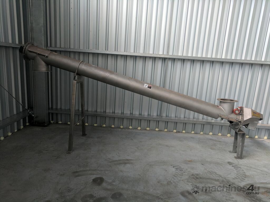 Used Bulknet Stainless Steel Food Grade Screw Conveyor Auger