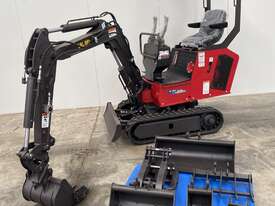 Exclusive Distributor! 2022 UHI UME10S Mini Excavator, SWING BOOM, Expandable Track - picture2' - Click to enlarge