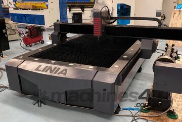 LINIA CNC PLASMA CUTTING MACHINE WITH PIPE CUTTING SERVO ATTACHMENT 