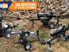 40 TON  LOG SPLITTER 13HP - MANUAL START - picture0' - Click to enlarge
