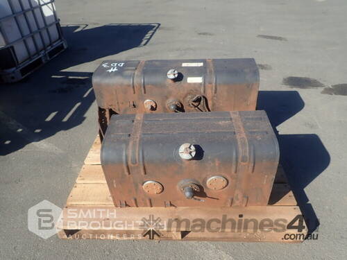 PALLET COMPRISING OF 2 X DIESEL FUEL TANKS