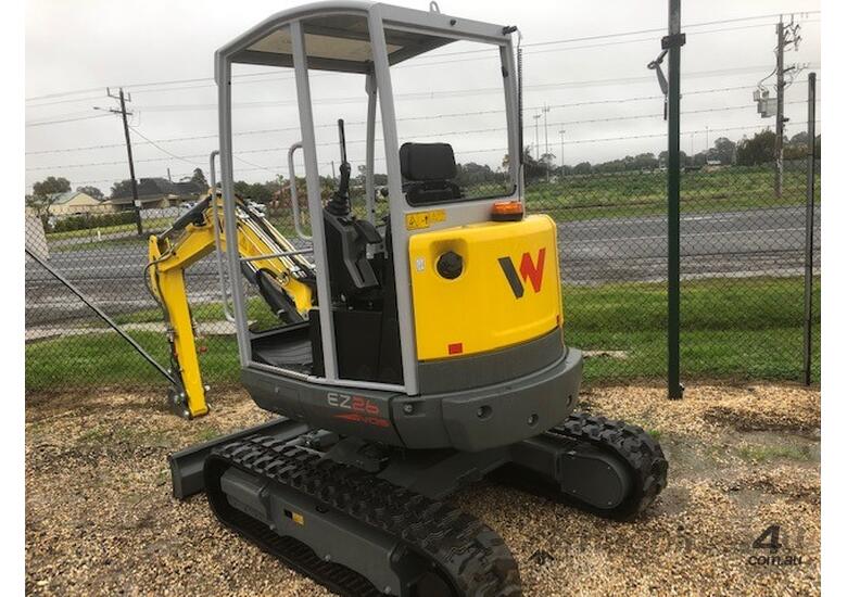 caption WACKER NEUSON 2024 EZ26VDS EXCAVATOR (3T) 5 YEAR WARRANTY