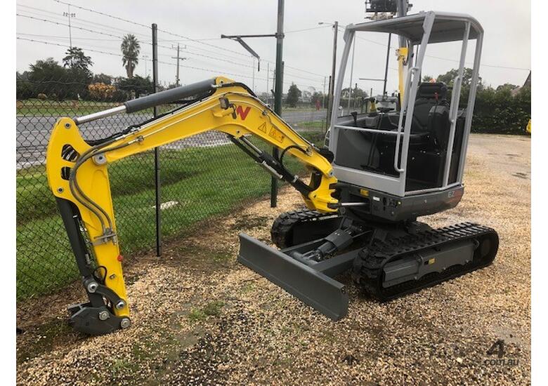caption WACKER NEUSON 2024 EZ26VDS EXCAVATOR (3T) 5 YEAR WARRANTY