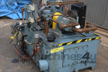 7.5kW Hydraulic Power Pack NACHI VDC-0A-1A3-20 Variable Vane Pump Heat exchange OIL COOLERS