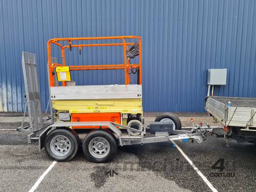 Scissor Lift & Trailer Combo - JLG 1930ES