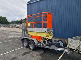 Scissor Lift & Trailer Combo - JLG 1930ES - picture1' - Click to enlarge