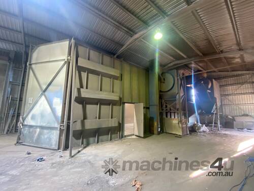 Sandblasting Booth 5mx5mx15m