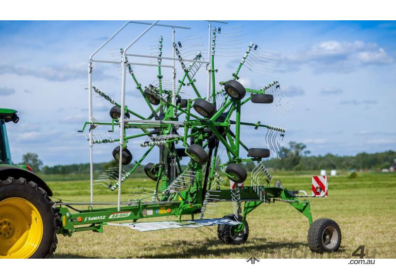 caption Samasz Z2 840 Rakes/Tedder Hay/Forage Equip