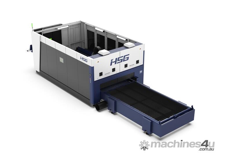 caption * LIMITED TIME PROMOTIONAL OFFER * HSG G3015A 2kW Fiber Laser Cutting Machine