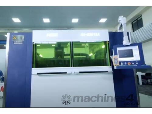 caption * LIMITED TIME PROMOTIONAL OFFER * HSG G3015A 2kW Fiber Laser Cutting Machine