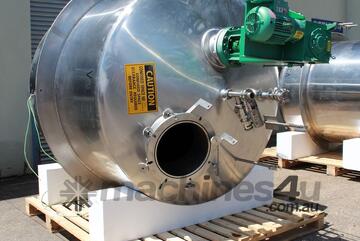 Stainless Steel Insulated Pressure Vacuum Mixing Tank