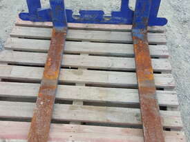 Forklift/Bobcat Tines with Mount - Very Good Condition! - picture0' - Click to enlarge