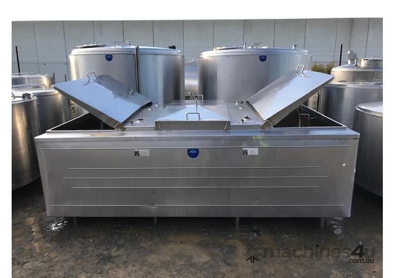caption Stainless Steel Tank 3,100ltr - Dimple Jacketed and Insulated