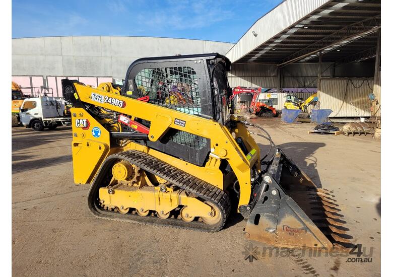 2021 CAT 249D3 HI-FLOW TRACK LOADER WITH FULL CIVL SPEC AND LOW 1035 HOURS