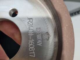 Glass inline polisher Dewey  polishing and diamond  wheels  - picture1' - Click to enlarge