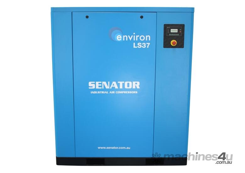 caption CVA Compressors - New Senator Rotary Screw Air Compressor LS37 - 37kw - 225cfm