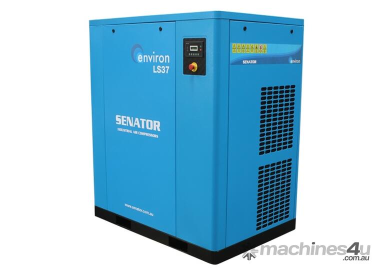 caption CVA Compressors - New Senator Rotary Screw Air Compressor LS37 - 37kw - 225cfm