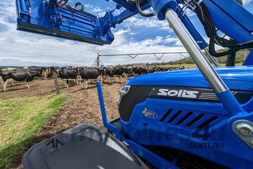 Solis 90HP ROPs Tractor with FEL + 4in1 S90