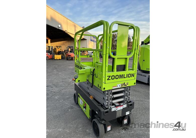 caption ZOOMLION 20FT Lithium Battery Scissor Lift