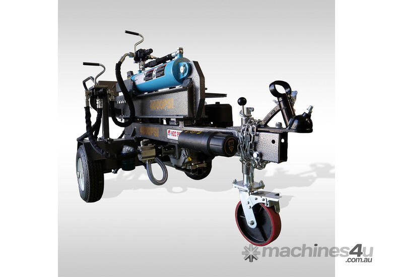 caption HZC BLUE GEM 40T LIFTER LOG SPLITTER -BRIGGS & STRATTON 13.5HP