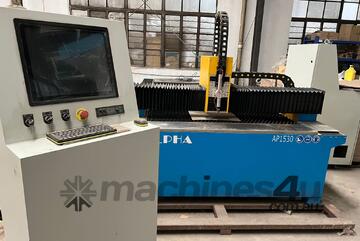 Alpha CNC Plasma Cutter AP1530 1.5x3.0m - Hypertherm Powermax 65 - servo motor driven - 30m/min