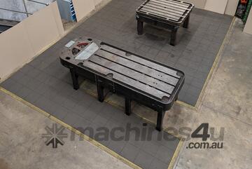 4 x Steel heavy duty mechanical workshop/fitting area work benches at $2,500ea + GST - Will seperate