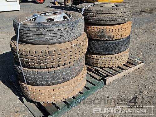 Qty of Truck Tyres