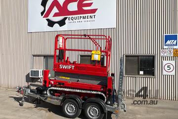 SWIFT TS06E Tracked Scissor Lift with Trailer