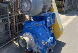 Weir Warman 8/6 E AH Slurry Pump Recirculation 110kW Motor F6058HE1A49 6VC 200x150mm Rubber Lined