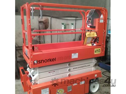 caption Snorkel 19ft Scissor Lift | UNIT 410