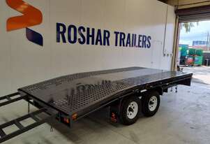 4.5 TONNE CAR CARRIER TRAILER 16X8 FLAT TOP