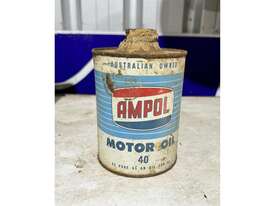 AMPOL MOTOR OIL CAN - picture0' - Click to enlarge