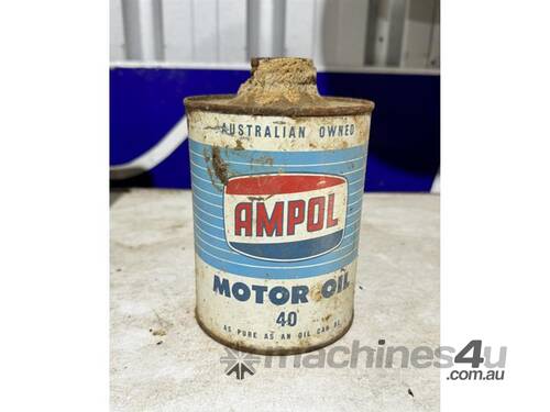 AMPOL MOTOR OIL CAN