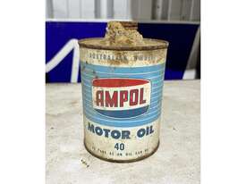 AMPOL MOTOR OIL CAN - picture0' - Click to enlarge