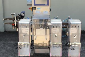 Checkweigher with Air Jet Rejector