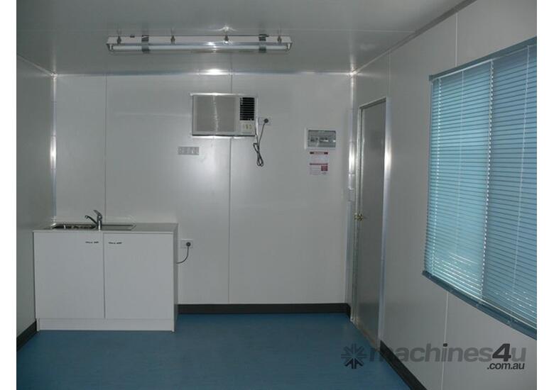 caption Auzbilt Ensuite Portable Offices: 6m x 3m, For Sale Or Hire