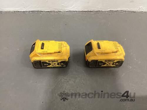 DeWalt 18V batteries